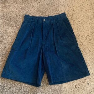 Vintage Y2K Corduroy High-rise Bermuda shorts
